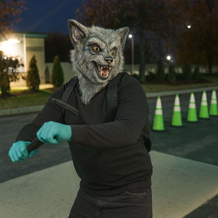 WOLF-MASK HEIST SHATTERS WOODBURY QUIET — SUSPECT ARRESTED IN JERSEY-STYLE TAKEDOWN.