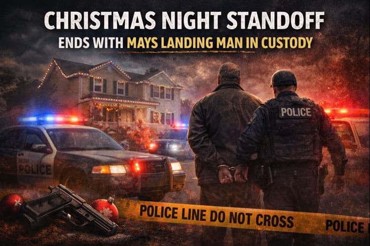 Christmas Night Standoff Ends With Mays Landing Man in Custody
