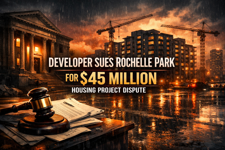 Developer Sues Rochelle Park Officials for $45M, Alleging Delford Project Was Blocked