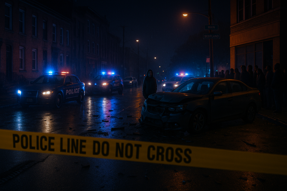 BULLETS ON SCOTLAND ROAD: TROOPER SHOOTING IN ORANGE CAPS OFF CHAOTIC NORTH JERSEY