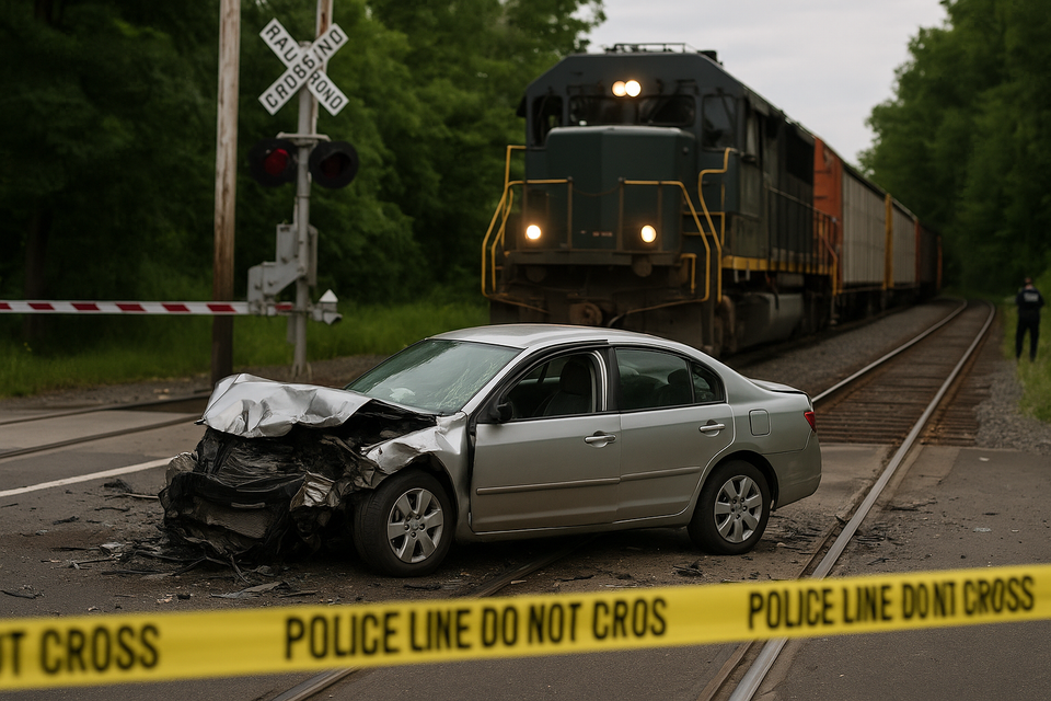 TRAIN vs. CAR — AND SOUTH BRUNSWICK ISN’T SHAKING THIS OFF.