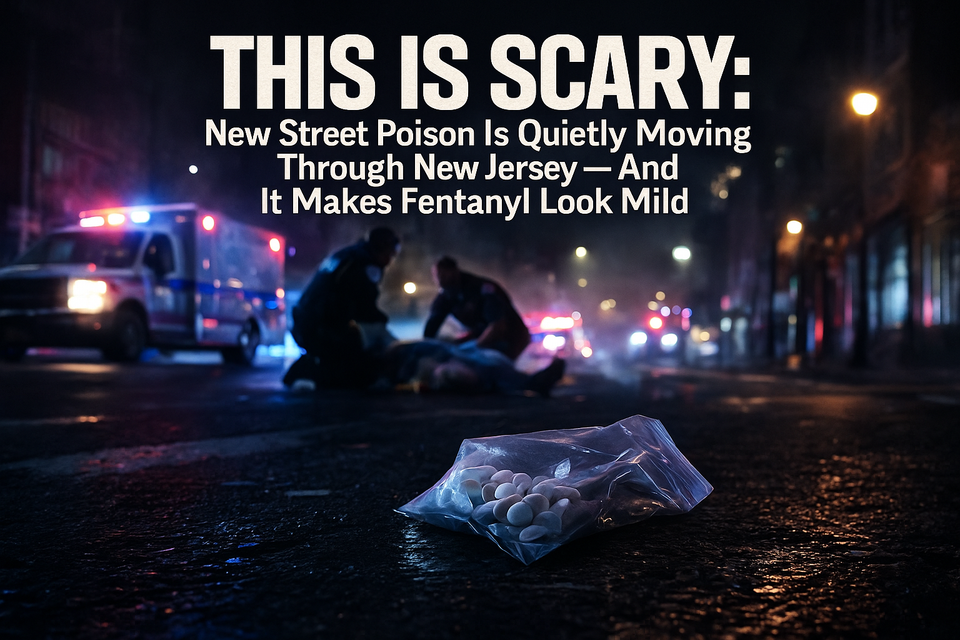 THIS IS SCARY: New Street Poison Is Quietly Moving Through New Jersey — And It Makes Fentanyl Look Mild.